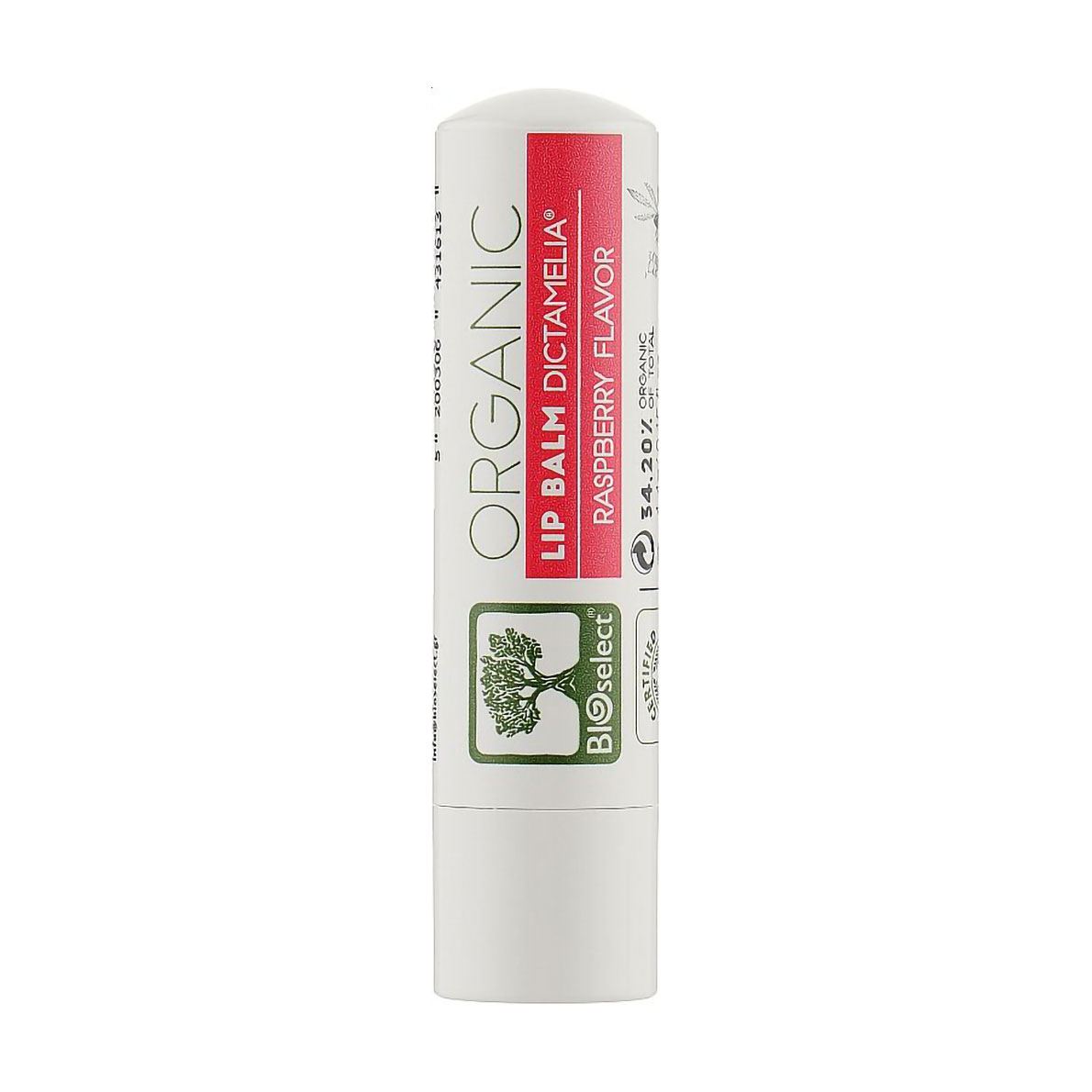 Бальзам для губ BIOselect Lip Balm з ароматом малини, 4.4 г